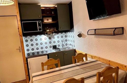 Eclose-Ouest Apartamento | Apartamento de 2 piezas para 5 pers. en L'Alpe d'Huez, cerca de tiendas y telecabina, admite mascotas