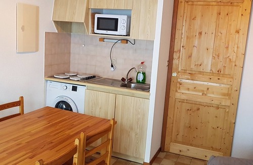 Station de Drouzin le Mont Apartamento | 2 habitaciones + cabina con balcón y cocina equipada