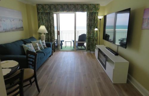 Downtown Myrtle Beach Casa | 2 Story Direct Oceanfront Penthouse- Sandy Beach Resort 1116- Sleeps 6!
