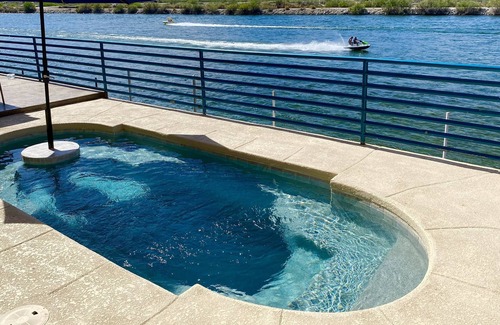 Holiday Shores Casa | 2 Story Riverfront home with POOL & Boat and Jetski Docks!