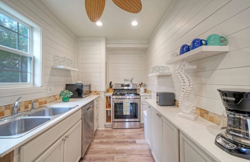 Shibui Sands Casa | 2-Unit Home in Golf Cart Zone w/ Patio + Balcony | Salty Sunshine: Group Retreat