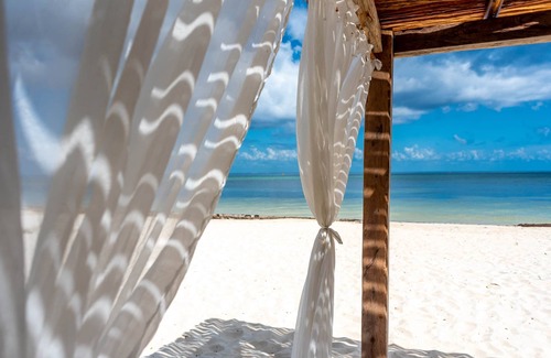 Colonia Centro Villa | Frente a la playa Cielo para reuniones más grandes!