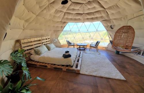 Ruakaka Otro | 2 Waipu Thunderdomes Eco Off-grid Luxury Glamping Seaview Dome