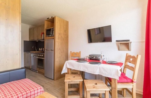 La Rosiere Apartamento | A 200m de las pistas de esquí, 1.o piso, terraza, local para esquís, 25m², La Rosière