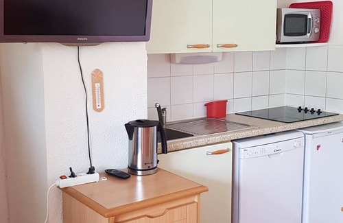 La Joue du Loup Apartamento | 200m from resort center, balcony, parking, tv, ski locker, 25m², La Joue du Loup