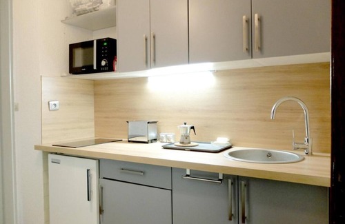 Les Almes Apartamento | 200m del centro estación, 4.o piso, tv, local para esquís, 16m², Tignes