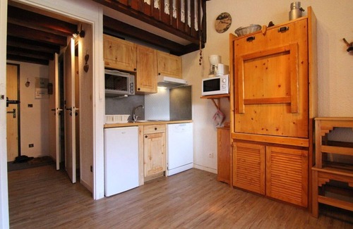 Viel-Alpe Apartamento | 220m del centro estación, 5.o piso, balcón, tv, local para esquís, 28m², Alpe d'Huez