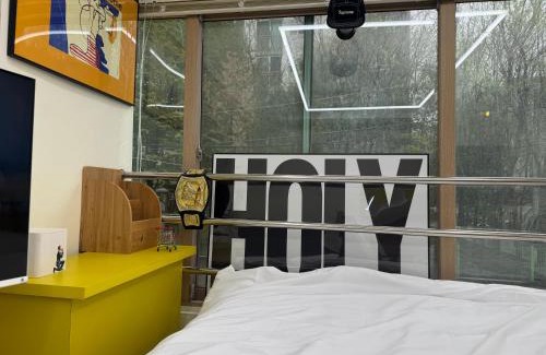 Seongsu Apartamento | 201, Atelier Seongsu Riverside Loft Cherry Blossom Road Han River airport bus