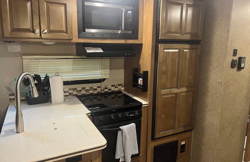 Bay Lake Casa | 2019 Forest River with 4 slide outs, 2 A/C’s. Huge bunkhouse with 2 slideouts