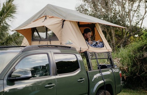 Kahului Casa | 2021 Toyota Tacoma with a Rooftop Tent and all the camping gear!