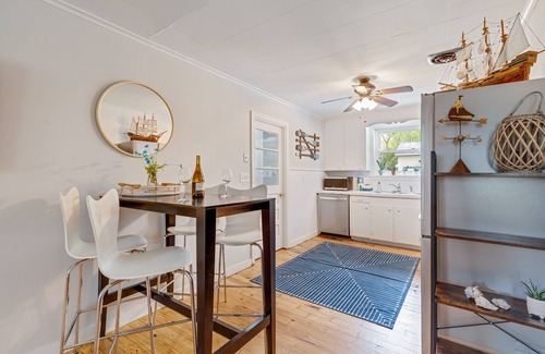 Folly Beach Cabaña | 208 W Ashley - Under the Palms - Central Location - Pets Considered