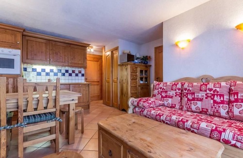 Arc-1800 Apartamento | A 20m de las pistas de esquí, 2.o piso, vista valle, balcón, tv, local para esquís, 37m², Les Arcs