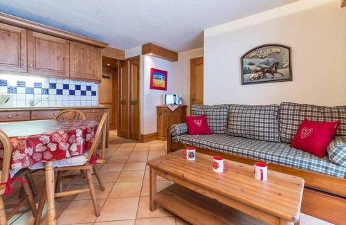 Arc-1800 Apartamento | A 20m de las pistas de esquí, 2.o piso, tv, local para esquís, 37m², Les Arcs