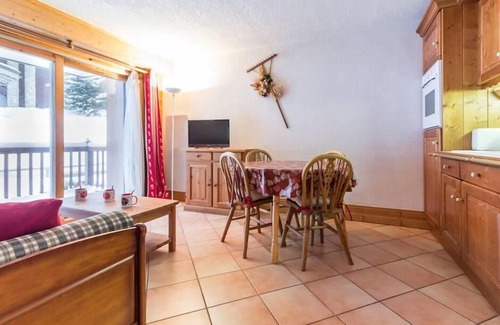 Arc-1800 Apartamento | A 20m de las pistas de esquí, 2.o piso, tv, local para esquís, 37m², Les Arcs