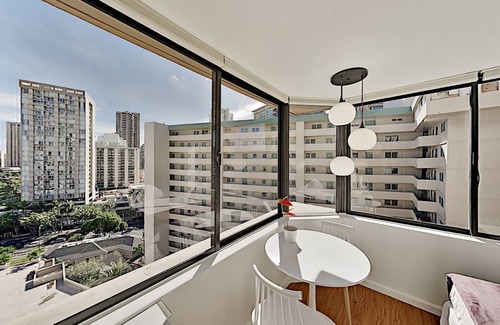 McCully - Moiliili Condominio | 21 m² Apartamento ∙ 3 huéspedes