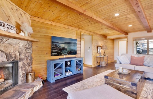 Big Bear Chalet De Esquí | 2132-meadow View Cabin 3 Bedroom Home by Redawning