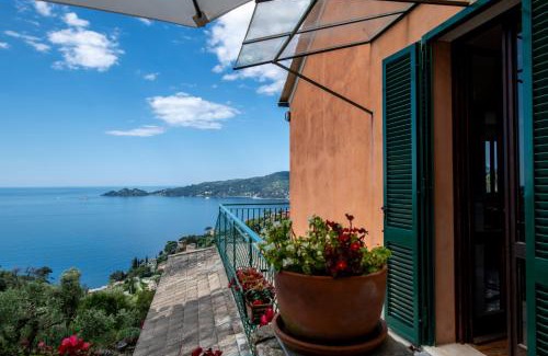 Zoagli Apartamento | 231b- Casa Sant'Ambrogio VISTA MARE, 2 Chilometri dal centro di Zoagli e dal Mare