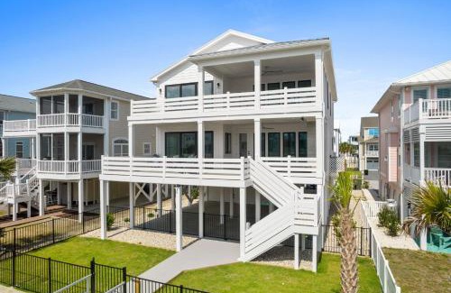 Ocean Isle Beach Casa | 25 Cumberland - Canal front with dock, Custom home finishes