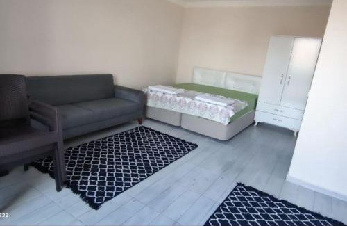 Seferihisar Apartamento | 25 m2 Stüdyo Daire 2 Banyo Mutfak
