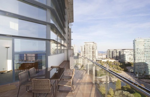 Diagonal Mar i el Front Maritim del Poblenou Apartamento | 252 Exclusive Beachfront Penthouse w/ Pool I