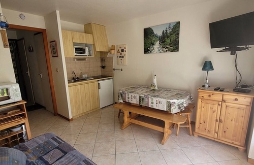 Station de Drouzin le Mont Apartamento | Estudio de 25m², balcón, ideal para 4 pers. en las montañas