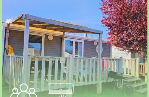 Houlgate Complejo | 262- Joli Mobilhome 4 Pers 2 chambres Clim Camping 5 étoiles