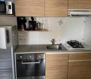 Houlgate Complejo | 262- Joli Mobilhome 4 Pers 2 chambres Clim Camping 5 étoiles