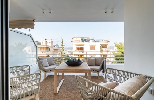Varkiza Apartamento | 2BD Boho Sea View Apartment by The Olon
