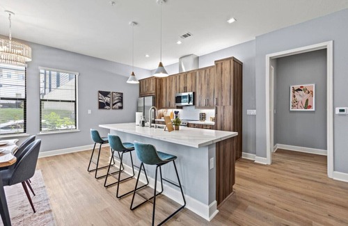 Cedars Apartamento | 2Bdr Downtown Dallas Rooftop/FirePit+Pooltable&Gym