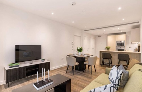 Nine Elms Apartamento | 2bed-2bath-2balconylondoneyeview