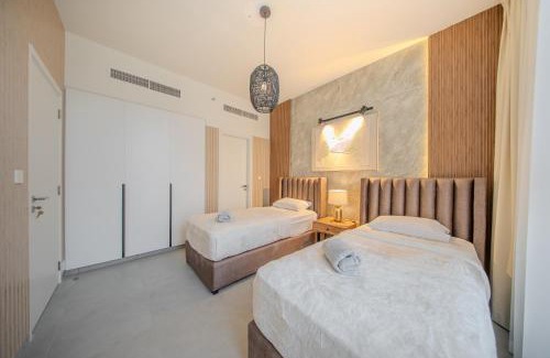 Sharjah Apartamento | 2BR Aljada Apartment - 3 Washrooms - Sleeps 6 - Boulevard