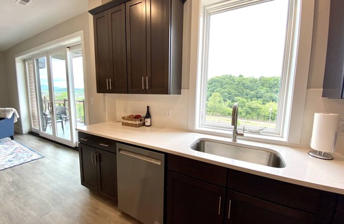 Diamond Hill Condominio | 2BR Condo in Downtown Lynchburg w/ Picturesque Views