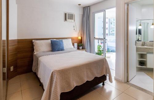 Praia de Itaparica Apartamento | 2Q Casal Suíte c/AC Vista 2º Andar NOMDS