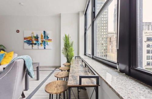 Downtown Detroit Apartamento | 2BR Executive Downtown Apartment