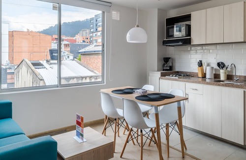 Financial District Apartamento | 2BR Magnificent Apartment in Chapinero Alto with Laundry Facilities