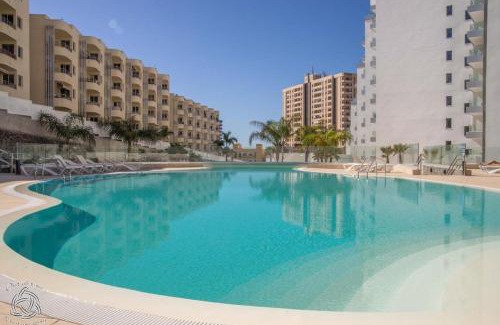 Costa Adeje Apartamento | 2BR Ocean Garden Apt, Heated Pool, Ocean View, PP81