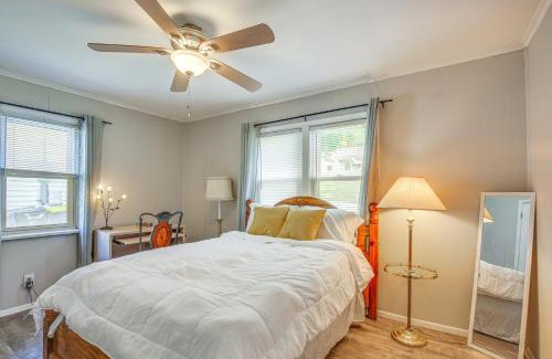 Airport Township Casa | 2BR Retreat with Fire Pit Close To Downtown STL