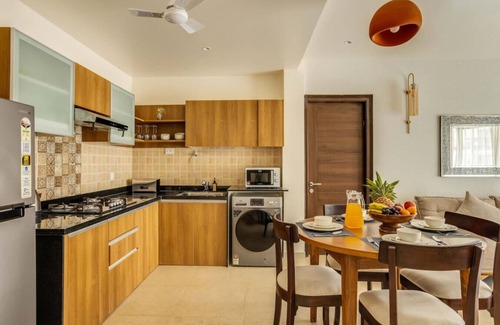 Saunta Vaddo Apartamento | 2BR w Pool Sauna 2km to Baga Calangute Beach