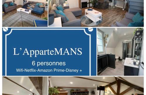 Bollee Apartamento | 2eme étage privé de notre maison-Accès au jardin-Smart tv-Streaming-Wifi