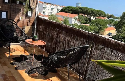 La Jetee Apartamento | 2JETEE25 - Air-conditioned studio with wifi, balcony, for 2 in Canet Plage