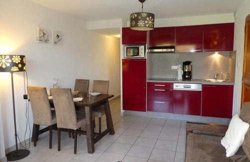 Saint-Gervais-les-Bains Apartamento | 2.o piso, piscina, balcón, parking, tv, local para esquís, 33m², Saint Gervais