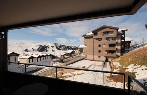Les Saisies Apartamento | 250m de los comercios, 2.o piso, balcón, parking, tv, 59m², Les Saisies