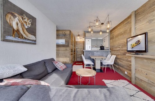 Le Lavachet Apartamento | 200m from resort center, 2nd floor, balcony, tv, ski locker, 41m², Tignes