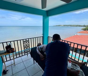 Guanajibo Apartamento | 2nd Floor Beachfront Sleeps 6 Walkable Snorkeling