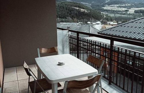 Jausiers Apartamento | 2nd floor, swimming pool, sauna, terrace, parking, tv, 50m², Pra Loup