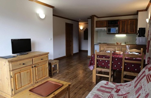 Aussois Apartamento | 2nd floor, view open, balcony, tv, ski locker, 50m², Aussois
