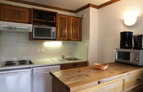 Aussois Apartamento | 2nd floor, view open, balcony, tv, ski locker, 50m², Aussois