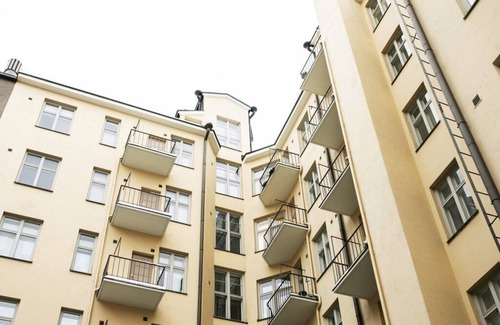 Kamppi Apartamento | 2ndhomes Bright Top Floor Studio in Fredrikinkatu