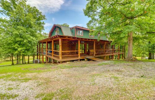 Harrison Casa | 3,000 Sq Ft and Game Room Ozarks Serenity Cabin!