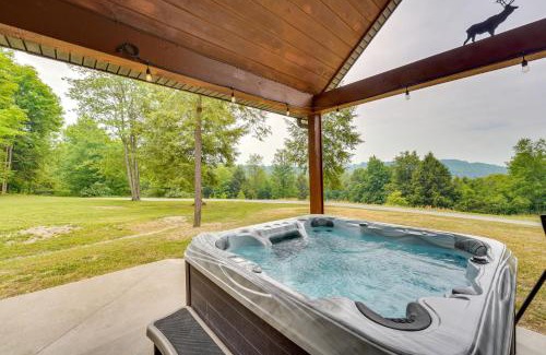 Benezette Casa | 3-Acre Benezette Cabin Hot Tub, Grill and Mtn View